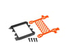 JConcepts B6.3 Carbon Logo Cargo Net Battery Brace, Orange JCO22986