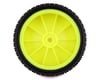 Image 2 for JConcepts Fuzz Bite LP 2.2 Mounted 2WD Front Buggy Tire (Yellow) (2) (Pink)