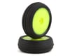 Image 1 for JConcepts Mini-B Hawk Pre-Mounted Front Tires (Yellow) (2) (Green)