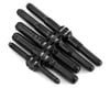Image 1 for J&T Bearing Co. Associated RC8B4/RC8B4e Titanium "Milled" Turnbuckle Kit (Black)