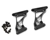 Killerbody 1/10 Scale Aluminum High-Rise Adjustable Rear Wing Mount (Black)