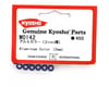 Image 2 for Kyosho 2mm Blue Aluminum Washers (10)