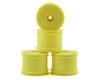 Image 1 for Losi FR/RR Yellow Wheel (4) for Mini-T 2.0 LOS41011