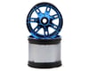 Image 1 for Losi LST 3XL-E 17mm Wheels in Blue Chrome (2) LOS44001