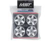 Image 4 for MST 648 1.9" Wheel (Flat Silver) (4) (+5)