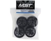 Image 4 for MST TCR-M RE 24.5mm Touring Car Wheels (Black) (4) (+1mm Offset)