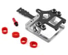 Image 1 for NEXX Racing Aluminum Square Motor Mount for 90-94mm RM (Silver)