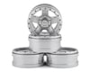 Related: Pit Bull Tires Raceline Combat 1.9" Aluminum Beadlock Wheels (Silver) (4)