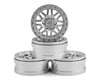 Image 1 for Pit Bull Tires Raceline Ryno 1.9 Aluminum Beadlock Wheels (Silver) (4)