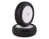 Pro-Line Mini-B Front Pre-Mounted Wedge Carpet Tire w/8mm Hex (White) (2) (Z3)