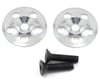Image 1 for PSM UFO Aluminum 1/8 Scale Wing Mount Buttons (Silver) (2)