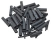 Image 1 for ProTek RC 1.5, 5, 6 & 8mm Shrink Tubing Assortment Pack (Black) (20) (1" Length)