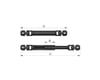 Image 3 for RC4WD Scale Steel Punisher Shaft V2 (90-115mm)