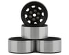Image 1 for RC4WD Stamped Steel 0.7" Stock Beadlock Wheels (Black)