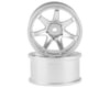 Image 1 for RC Art Evolve GF 6-Spoke Drift Wheels (Matte Silver) (2) (6mm Offset)