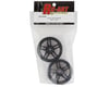Image 3 for RC Art Evolve 33-R 5-Split Spoke Drift Wheels (Clear Black) (2) (6mm Offset)