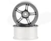 RC Art SSR Professor SPX 5-Split Spoke Drift Wheels (Black Chrome) (2) (6mm Offset)