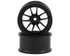 RC Art SSR Reiner Type 10S 5-Split Spoke Drift Wheels (Black) (2) (Deep Face 8mm Offset)
