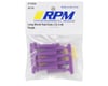Image 2 for RPM Long Shank 4-40 Rod Ends (Purple) (12)