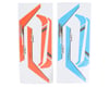 Image 1 for SAB Goblin Blue/Orange Frame & Fin Stickers