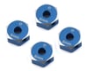 Image 1 for Samix Element Enduro Aluminum Hex Adapter (Blue) (4) (6mm)