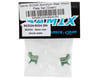 Image 2 for Samix SCX24 Aluminum Rear Shock Plate Set (Green)