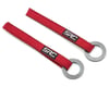 Sideways RC Scale Drift Nylon Tow Sling w/Ring Hook (Red) (2)