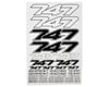 Image 1 for Serpent Decal Sheet (Black/White) (2)