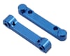 Image 1 for ST Racing Concepts Arrma Aluminum Front & Rear Hinge Pin Blocks (2) (Blue)