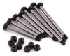 Image 1 for ST Racing Concepts Black Nuts Hardened Polished Steel Lock-Nut Type Suspension Hinge-Pin Set SPTST2637BK