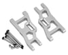 ST Racing Silver Heavy Duty Front Suspension Arms Kit with Lock Nut Hinge Pins STRST3631XS