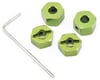 Image 1 for ST Racing CNC Aluminum Lock -Pin Type Hex Adapter (Green) STRST3654-12G