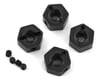 ST Racing CNC Machined Hex Adapters Black for Enduro (4) STR42069BK