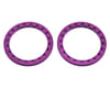 SSD RC 1.9” Aluminum Beadlock Rings (Purple) (2)