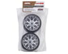 Image 3 for Sweep VHT Crusher Pre-Mounted Monster Truck Belted Slick Tires (Chrome) (2)