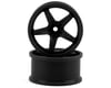 Topline N Model V3 High Traction Drift Wheels (Black) (2) (5mm Offset)