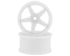 Topline N Model V3 High Traction Drift Wheels (White) (2) (5mm Offset)