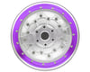 Image 2 for Treal Hobby Losi LMT Aluminum Monster Truck Bead-Lock Wheels (Silver/Purple) (2)