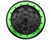 Image 2 for Treal Hobby Losi LMT Aluminum Monster Truck Bead-Lock Wheels (Black/Green) (2)