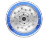 Image 2 for Treal Hobby Losi LMT Aluminum Monster Truck Bead-Lock Wheels (Silver/Blue) (2)