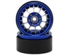 Image 1 for Treal Hobby Type A 1.9'' Spoked Beadlock Wheels (Blue) (2)