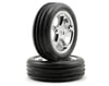 Image 1 for Traxxas Tracer Front 2.2" Chrome Wheels with Alias Tires TRA2471R
