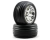 Image 1 for Traxxas Alias Front Tires w/All-Star Wheels (2) (Chrome) (Standard)