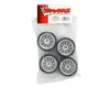 Image 2 for Traxxas Mounted Pro-Trax On-Road Slick Tires (4) TRA4873