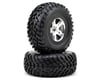 Image 1 for Traxxas 2WD Mounted SCT Tires & DP Wheels Black TRA5875X