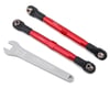 Image 1 for Traxxas 87mm TUBES Red-Anodized 7075-T6 Aluminum Toe Links (2) TRA6742R