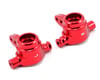 Image 1 for Traxxas Steering Blocks Aluminum Left/Right Red-Anodized TRA6837R