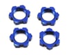 Image 1 for Traxxas Wheel Nuts Splined 17mm Serrated (4) TRA7758