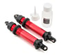 Traxxas Red-Anodized Aluminum GTX Shocks w/out Springs TRA7761R