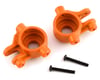 Traxxas Hoss/Rustler/Slash 4x4 Extreme Heavy Duty Steering Blocks (Orange) (2)